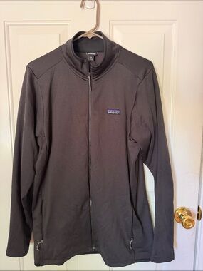 Patagonia Lightweight Full-Zip Jacket - Charcoal